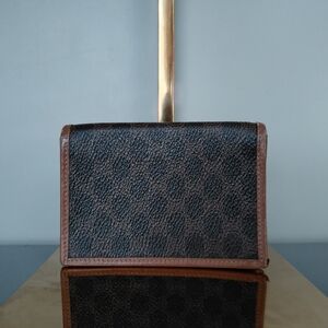 Celine Signature Mini Card Organizer Wallet